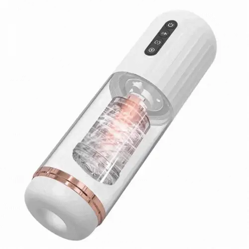 10-Frequency Rotating and Retractable Male Masturbator