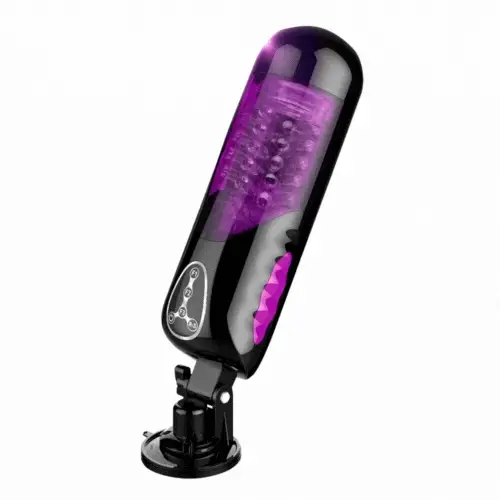 The First Class Trainer Rotating and Thrusting Suction Cup Masturbator