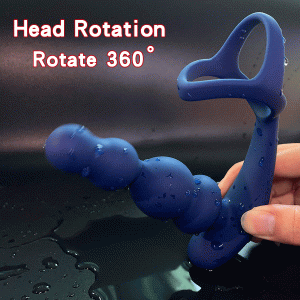 360 Rotate Anal Plug Male Prostate Massager Vibrator