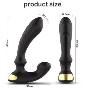9 Frequency Anal Butt Plug Vibrator Prostate Massager